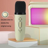 thumbnail of Enceinte Bluetooth Microphone HiFi LED Portable Rose Effets RGB Compacte Rose YONIS