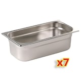 thumbnail of Set contenitori GN Vogue 7x GN1/4 100mm (7 pezzi)