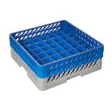 thumbnail of Silanos Casier 49 verres, 2 parties gris et bleu,