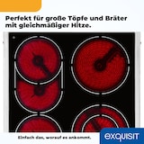 thumbnail of Exquisit ECM 5-4 Elektro-Standherd, Glaskeramik, 46 L Backofenvolume,  Bräterzone