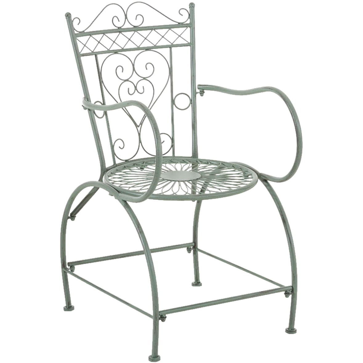 Stoel Sheela antiek/groen