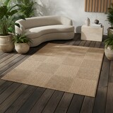 thumbnail of Teppich Outdoor Jute-Optik Wetterfest Waschbar Strapazierfähig Balkon Terrasse Küche OEKO-TEX Beige 120x170 cm – ARLBERG von Kadima Design