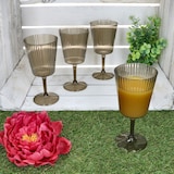 thumbnail of 4er Set ToGo Weingläser Grau aus Kunststoff - 10489