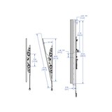 thumbnail of Chief XTM1U neigbare TV Wandhalterung 55-82 Zoll, schwarz