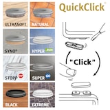 thumbnail of WAGNER QuickClick® Stuhlgleiter Kunststoffgleiter TANDEM HYPER - 8er-Set Ersatzgleiter Ø 39 x 12 mm, DE Ware - 15791900