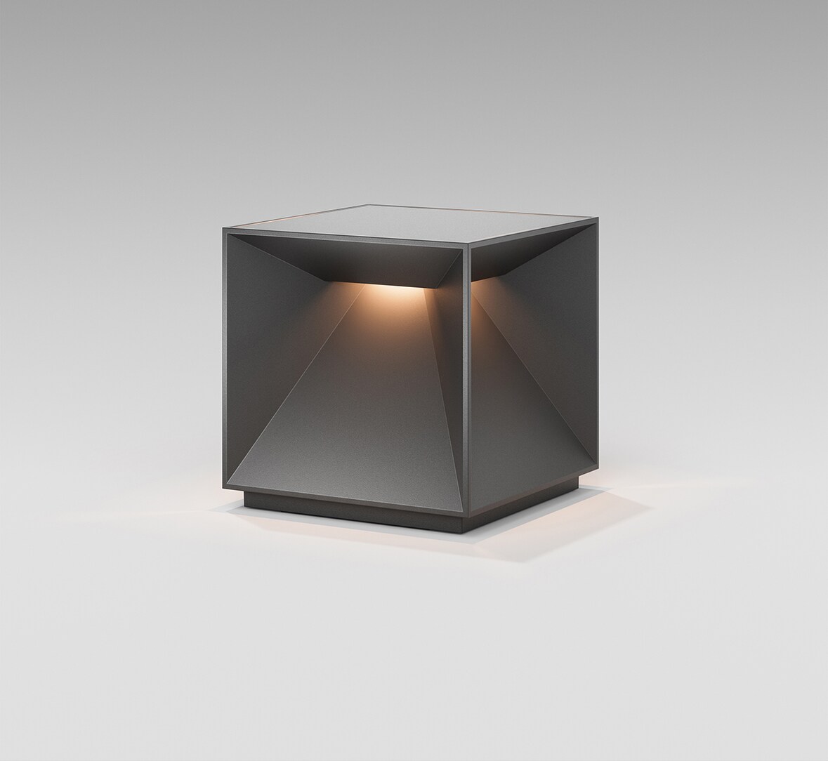 Akku-Tischleuchte Nutalis graphitgrau 2,8W Flex-Mood 2200K/2700K IP54 Ra85 dim