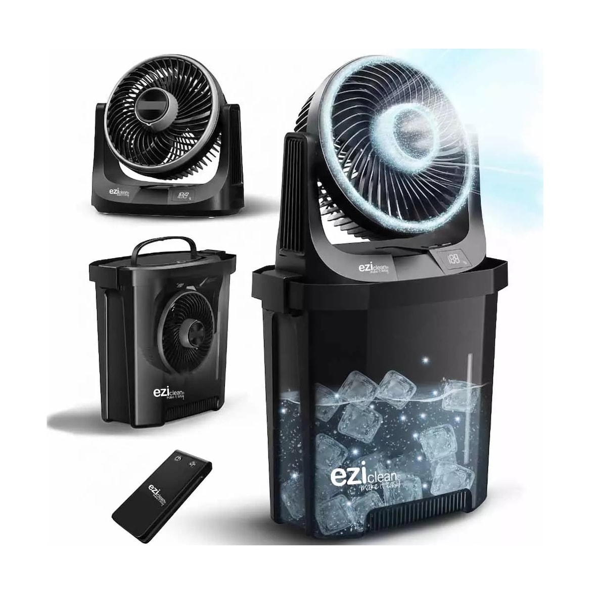E.ZICLEAN brumisateur ventilateur MISTFLOWX