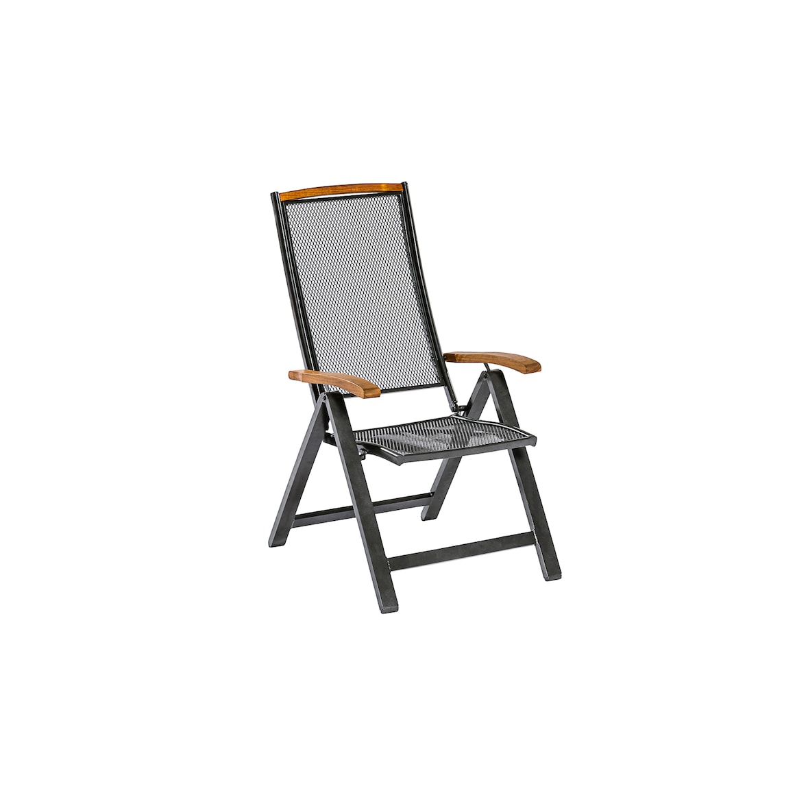 Merxx Tilos Klappsessel Aluminium/Akazie
