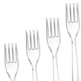 thumbnail of Plastikbesteck Plastikgabeln Plastikgabel | Mehrweg & Robust Plastik Gabel | Party Besteck Wiederverwendbar Kuchengabeln