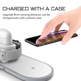 thumbnail of 2Pace® 3 in 1 QI Charger 10W Ladegerät Ladestation für Apple Watch iPhone 12 12 Pro XS X 8 Airpod