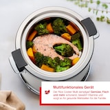 thumbnail of Solis Reiskocher, Dampfgarfunktion, 1,2 Liter, Warmhaltefunktion, beschichtet