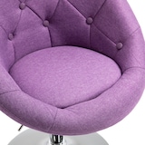 thumbnail of SVITA HAVANNA Sessel Lounge Clubsessel Barhocker Drehsessel Retro Violett