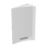 thumbnail of Lot de 10 Cahier Classique PP piqué 24x32, 96p./48 feuilles 90g/m², uni, incolore