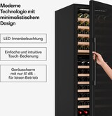thumbnail of Klarstein Velaire Unterbau-Weinkühlschrank | Modern, Elegant | UV-Schutz | Dual-Zone | 122 Flaschen Schwarz