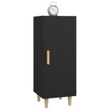 thumbnail of vidaXL Sideboard Schwarz 34,5x34x90 cm Holzwerkstoff