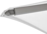 thumbnail of METRO Professional Parasol, aluminium / polyester, 3 x 3 m, UV-bescherming, waterafstotend, wit / platina