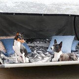 thumbnail of 99% Schattennetz 2x2m Alu Sonnensegel Sonnenschutz Netz Hitzeschutz Camping