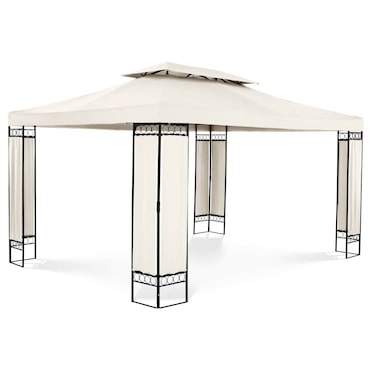 Uniprodo Tenda de jardim - retangular - bege