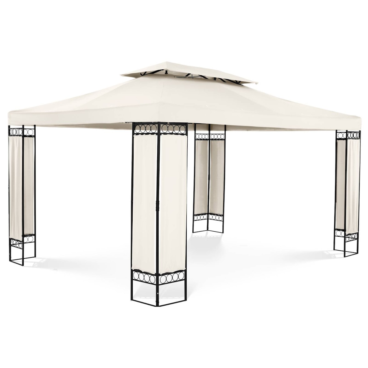 Uniprodo Tenda de jardim - retangular - bege