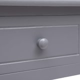thumbnail of vidaXL Schreibtisch Grau 110×45×76 cm Holz