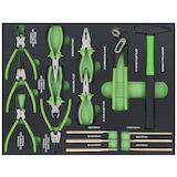 thumbnail of Werkstattwagen DELUXE 12 Schubladen, 123 cm Breite, massiver Arbeitsplatte 4 gefüllte Einlagen