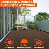 thumbnail of Rasenteppich 100 x 800 cm Braun mit Noppen Kunstrasen Teppich Balkon Terrasse Outdoor