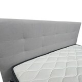 thumbnail of Letto contenitore singolo 80x190 cm con rete ortopedica a doghe, tessuto Enjoy, made in Italy - 20 Silver