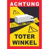 thumbnail of Toter Winkel Aufkleber A2 (420x594mm)