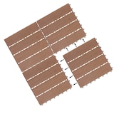 thumbnail of Casaria WPC Fliese 1x Klassik Terrakotta 30x30cm