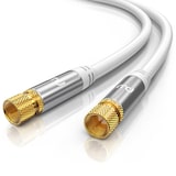 thumbnail of Primewire SAT-Kabel, Koax, F-Stecker, Premium HDTV SAT Koaxialkabel, 4fach Schirmung, 135dB, 75 Ohm - 2m