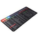 thumbnail of Tapis De Souris Antidérapant Bleu Grande Taille Durable Pour Jeux 90x40cm Noir YONIS