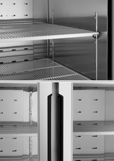 thumbnail of METRO PROFESSIONAL Doppeltüriger Gefrierschrank GFR1400G, 131.4 x 80.5 x 209 cm, 1260 L, silber