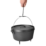 thumbnail of TAINO Dutch Oven Gietijzer 8L Ø 36cm Set Deksel Lifter Standaard Accessoires Gietijzer