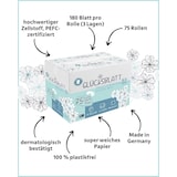 thumbnail of Toilettenpapier Box, 3-lagig, 75 Rollen x 180 Blatt, 100% Zellstoff, Großpackung, wiederverwendbarer Vorratskarton