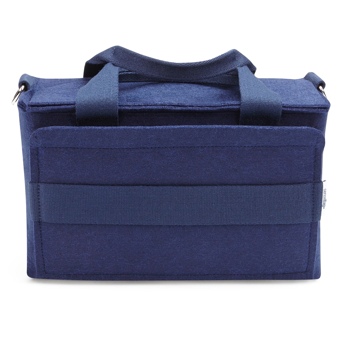 Magnetoplan Moderatorentasche ecoAware inklusive Inhalt - 29x18x14,5cm (BxHxT) - Blau -aus recyceltem PET-Filz