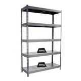 thumbnail of PROREGAL Schwerlastregal METAL BEAST FIVE | HxBxT 200x210x75cm | Fachlast 500kg | Grau | Regal Standregal Werkstattregal Lagerregal Kellerregal