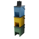 thumbnail of Kitchen Move 3 Mülleimer zur Mülltrennung BERGEN grün blau gelb 3x20L Plastik Bunt
