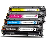 thumbnail of Gigao Toner-Set für HP LaserJet Pro 400 color M451dn - 4er Pack (CE410X/CE411A-CE413A)