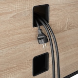 thumbnail of TV-Regal mit 4 offenen Fächern und verstellbarem Einlegeboden