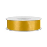 thumbnail of 18mm Satinband 25m Schleifenband Geschenkband Dekoband Stoffband Bänder Uni Gold