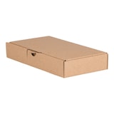 thumbnail of 100 x Maxibriefkarton (186 x 106 x 34 mm) DIN A6 stabiler Versandkarton Faltschachtel Versandschachtel Wellpappe BB-Verpackungen