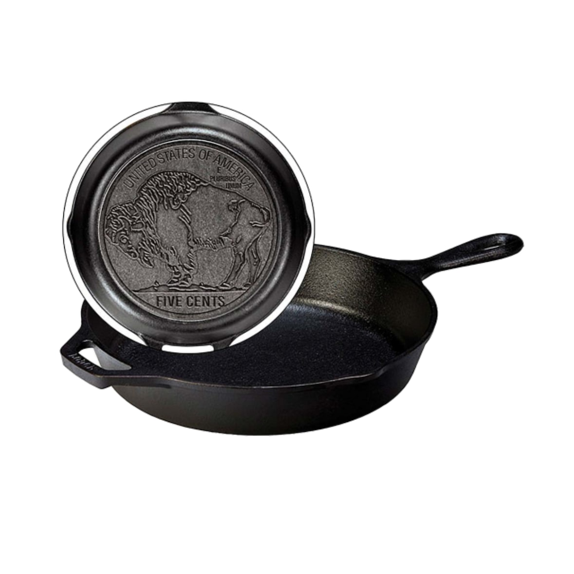 Lodge – Poêle en fonte naturelle 26cm – Buffalo – Tous feux – Made in USA
