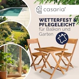 thumbnail of Casaria Balkonset aus Akazienholz 3-tlg. zusammenklappbar