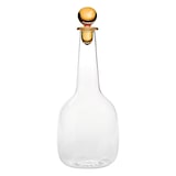 thumbnail of Saffraan Bilia fles van borosilicaatglas, geelgoudkleurig, verfijnd ambachtelijk ontwerp voor een elegante en minimalistische tafel, Bilia serie