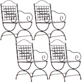 thumbnail of Set van 4 stoelen Lotta bronzen