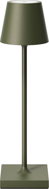 thumbnail of Akku-Tischleuchte Nuindie Pocket dimmbar LED IP54 USB-C tragbar 210mm tannengrün