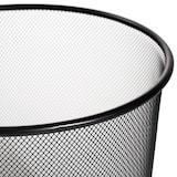 thumbnail of Danieli - Cestino Gettacarte in Rete Metallica per Ufficio e Scrivania. Pattumiera con Rete Nera con Capienza di 15 Litri. Kit da 5 Unità