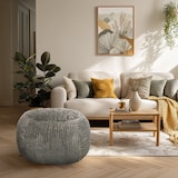 thumbnail of Sitzsack / Bodensofa Sitzolo R Cord Stoff grau hjh LIVING