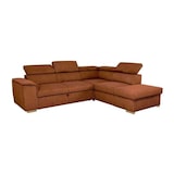thumbnail of Canapé d'angle convertible réversible DAYTONA Tissu Lincoln terracotta 260 x 216 x 94 cm AUCUNE