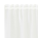 thumbnail of vidaXL Spitzenvorhang mit Vorhängen Floral Weiß 260 x 600 cm Polyester